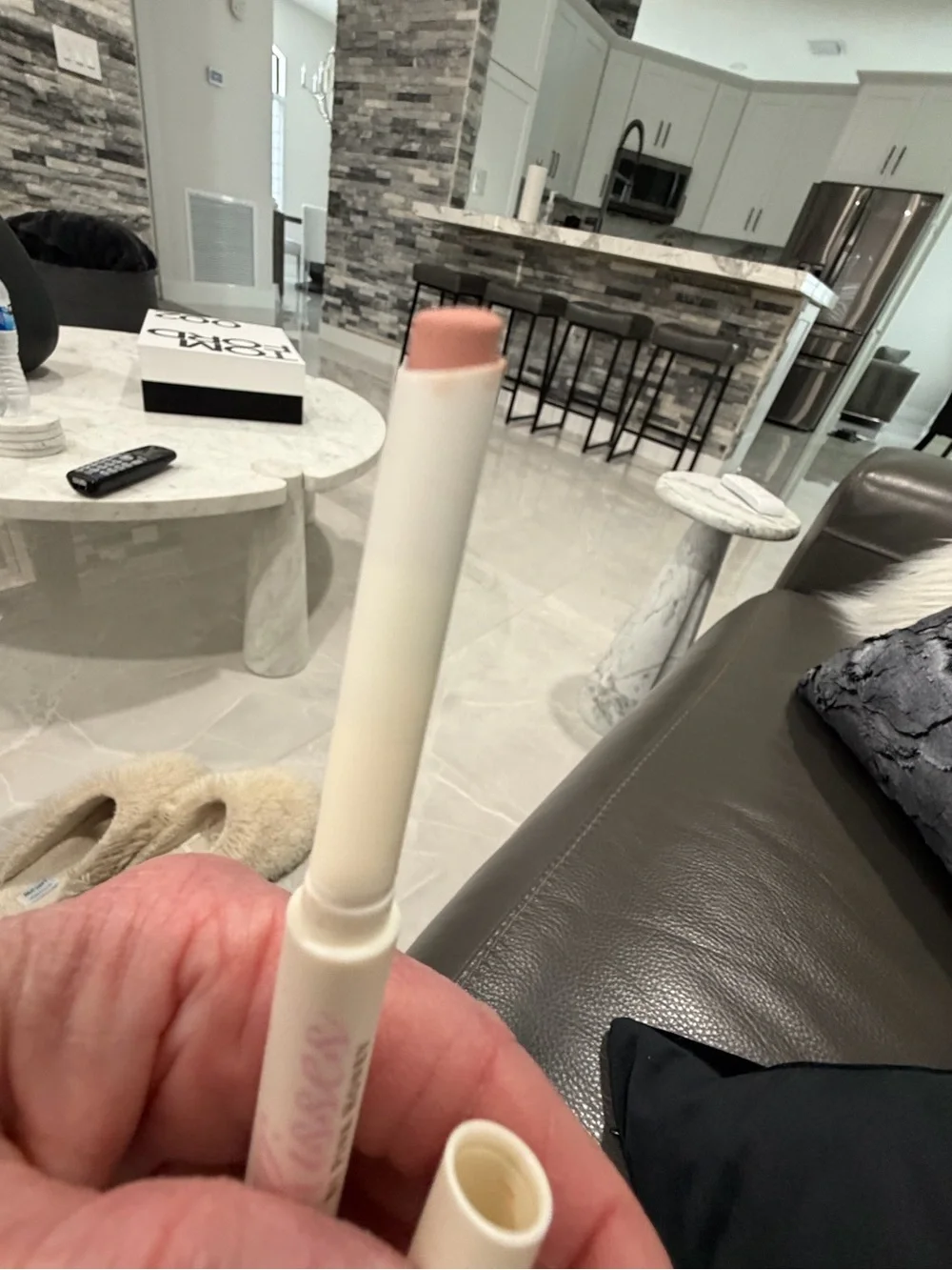 Pink Honey French Kisses Pale Pink Nude Lip Color Stick Called Delilah
